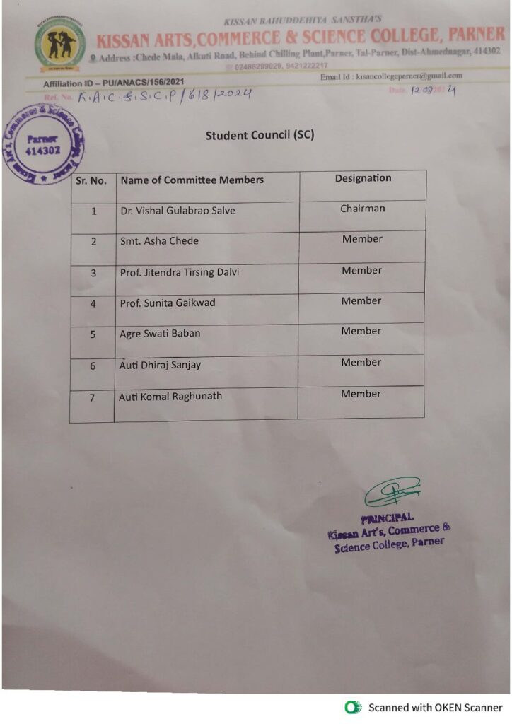 thumbnail of Student Council (SC)